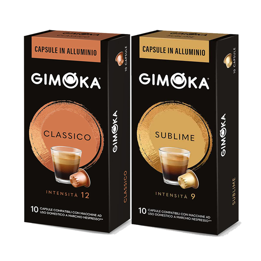 Gimoka Nespresso-Compatible Aluminium Capsules Wholesale (400 pods ...