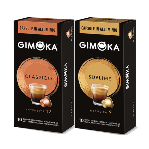 Gimoka Nespresso-Compatible Aluminium Capsules Wholesale (400 pods)