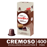 Gimoka Nespresso-Compatible Pods Wholesale - Cremoso (400 pods)