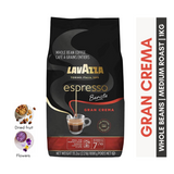 Espresso Barista Gran Crema Whole Beans Lavazza (1KG)