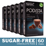 PODiSTA Sugar-Free Chocolate Pods (60 pods per case)