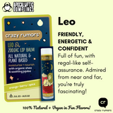 Leo Zodiac Vegan Lip Balm Crazy Rumors (0.15oz tube with Gift Box)