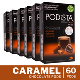 PODiSTA Caramel Chocolate Pods (60 pods per case)