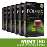 PODiSTA Mint Chocolate Pods (60 pods per case)